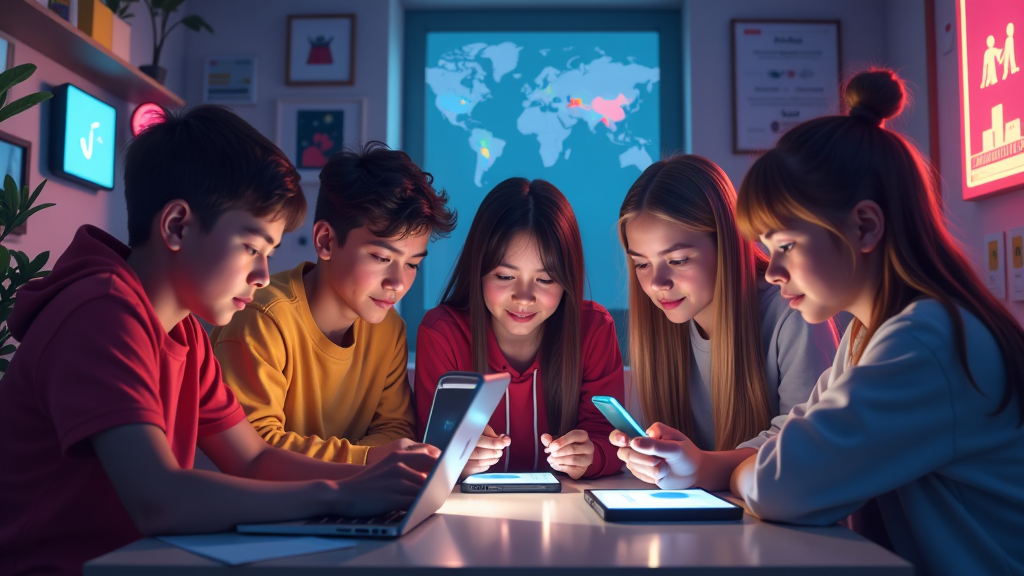jugendliche online pr senz