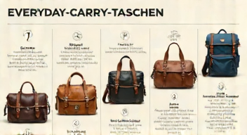 Das sind die Top 7 Schritte beim Kauf von Everyday-Carry-Taschen