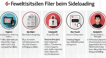 Die 6 häufigsten Fehler bei Sideloading