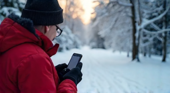 Die 6 häufigsten Fehler bei Smartphone-Nutzung im Winter