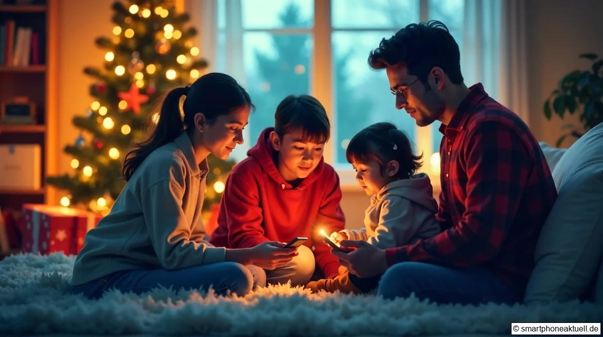 Smartphones an Heiligabend: Generationen, Konflikte, Nutzung