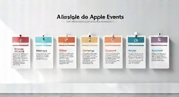 Das sind die Top 7 Schritte beim Verständnis von Apple-Events