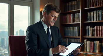 Ich bin John F. Kennedy und sehe die Rolle der Technologie in der Gesellschaft (7/10)