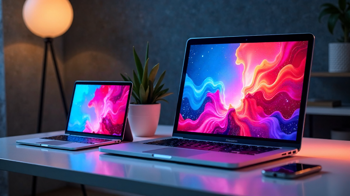 Technologische Evolution: Apple, Software-Updates und moderne Displays